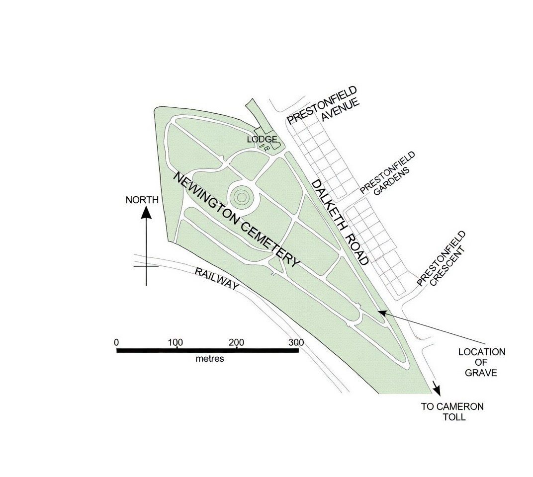 JohnRossGraveLocation